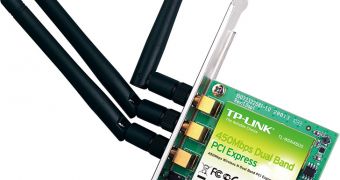 TP-Link dual-band PCI Express router
