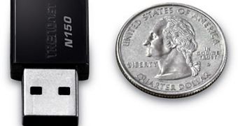 TRENDnet unveils the world's smallest wireless N USB adapter