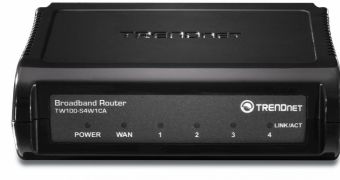 TRENDnet TW100-S4W1CA Broadband Router