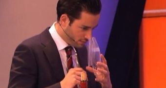TV Presenters Eat Flesh off Each Other on Dutch TV Show