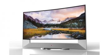 LG 105-inch ultra-widescreen TV