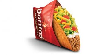Frito-Lay are premiering the Taco Bell flavored Doritos