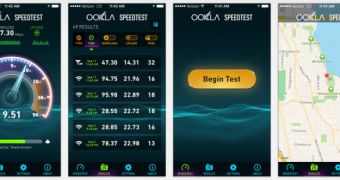Speedtest.net Mobile Speed Test screenshots