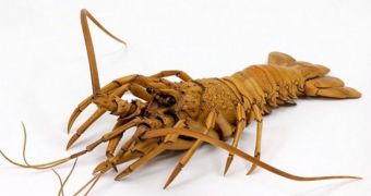 Talented Carver Creates Hyper-Realistic Wooden Lobster