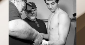 Tamerlan Tsarnaev prepares for Golden Gloves, in 2006