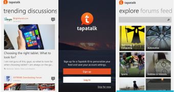 Tapatalk for Windows Phone (screenshots)