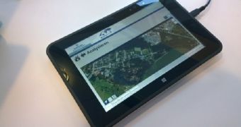 Tarox Craftab 8.3 is a rugged tablet with 64-bit Bay Trail