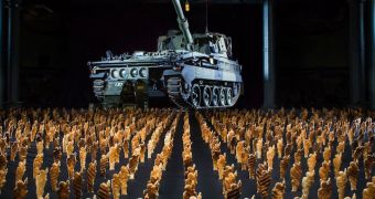 Tasty Army of Toast Soldiers Attracts Donations for Help for Heroes