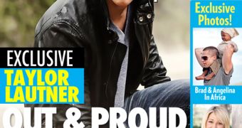 Fake People cover claims Taylor Lautner is gay