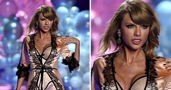 Taylor Swift performs at the Victoria’s Secret annual fashion show, the 2014 edition