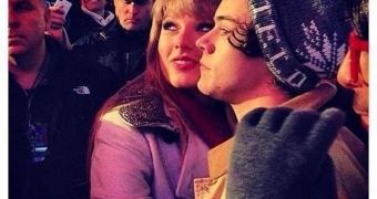 Taylor Swift and Harry Styles on New Year’s Eve in NYC