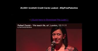 TeaMp0isoN Leaks 26,000 Israeli Credit Cards from One and Citynet (Exclusive)