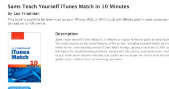 Sams Teach Yourself iTunes Match in 10 Minutes on the iBookstore