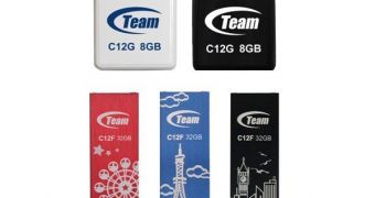 Team Group Releases Team C12F and Team C12G Flash Drives
