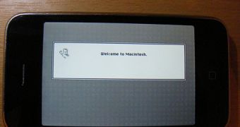 'Welcome to Macintosh' screen