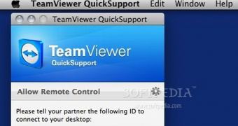 TeamViewer QuickSupport example