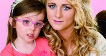 Leah Messer-Calvert and 4-year-old daughter Ali, who has been diagnosed with muscular dystrophy