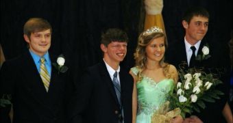 Scotty Maloney is pictured as Homecoming King
