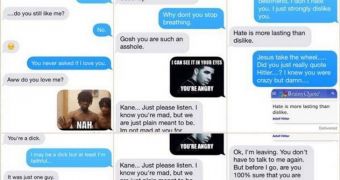 Hilarious meme-based breakup (click to see in full)