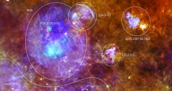 Telescopes Capture Astonishing Supernova Explosion
