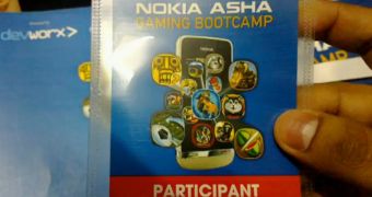 Nokia Asha gaming bootcamp badge