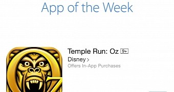 Temple Run: Oz is App of the Week