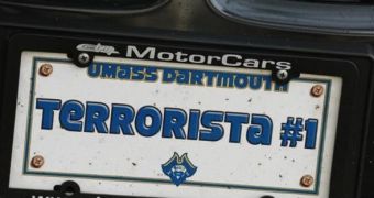 Boston suspect Dzhokhar Tsarnaev tweets a photo of his buddies' “Terrorista #1” license plates