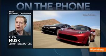 Elon Musk interviewed by Bloomberg TV on rumored Apple acquisition