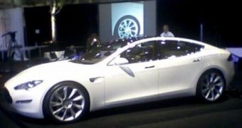 The full-electric Tesla S-Model will cost less than $50,000