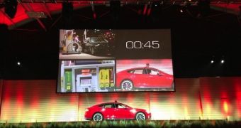 Tesla Revolutionizes the Electric Car with 90-Second Battery Swap – Video