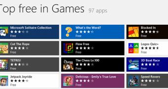 Tetris! has managed to overtake Jetpack Joyride in Windows Store