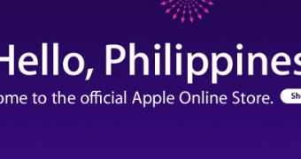 Phillipines Apple Online Store greeting