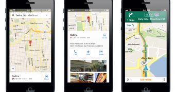 The new Google Maps app for iPhone