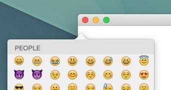 Scrollable emojis in OS X 10.10.3