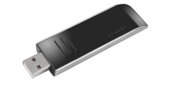 The SanDisk Cruzer Contour USB Flash Drive