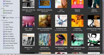 iTunes 8 - the new Grid view