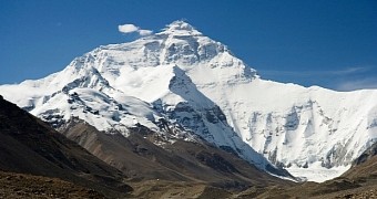 A view of Mount Everest