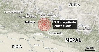 The April 25 Nepal Quake Lifted the Ground by About 1 Meter (3 Feet)