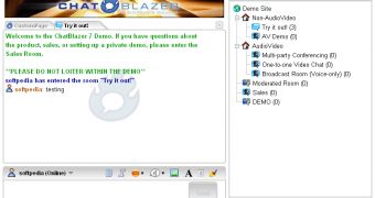 Example of A Flash Chat Web Client