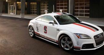 Audi is developing systems that can automatically control vehicle speed in response to traffic conditions