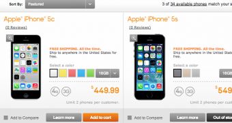 Boost Mobile iPhone selector