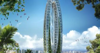 The Bionic Arch Is Here, A Sustainable Tower Project for Taiwan