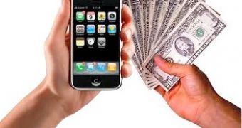 iPhone and some money