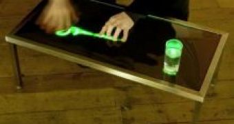 The Coffee Table That Lights Up When You Touch It