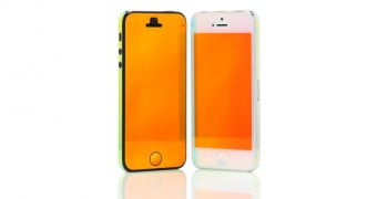 Aurora color-changing skin for iPhone