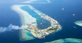Atolls in the Maldives