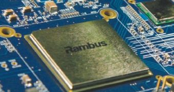 Rambus memory chip - the fastest DRAM chip on earth