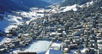 This is Davos, where the World Economic Forum is to be held