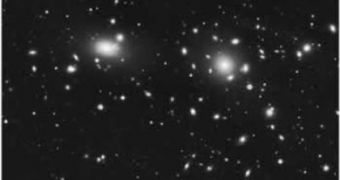 This image of the Coma cluster has been made by combining over 500 images collected between 2001 and 2007