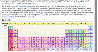 A Wikipedia page in Kiwix